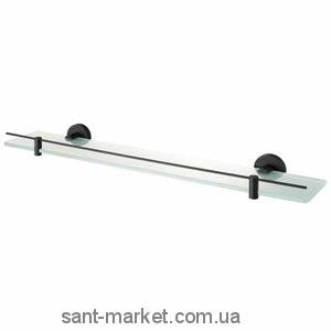 Haceka Полка стеклянная Kosmos Black 402901