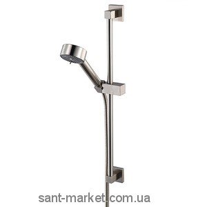 Душевой гарнитур со штангой Haceka коллекция Mezzo TEC металлик 403159