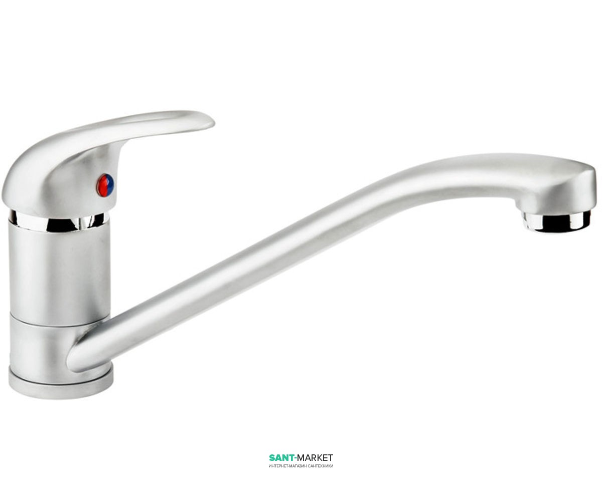 Змішувач для кухні Ukinox змішувач матовий хром 42104 STCR