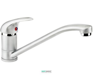 Смеситель для кухни Ukinox однорычажный матовый хром 42104 STCR