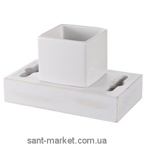 Haceka Стакан для щеток Whitewash 402204