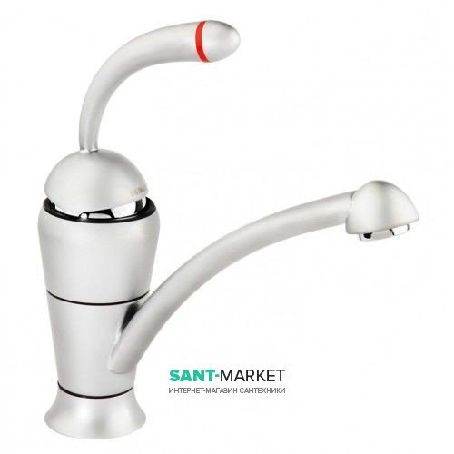 Змішувач для кухні Ukinox змішувач ретростиль матовий хром 11128 STCR