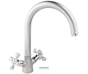 Змішувач для кухні Ukinox змішувач матовий хром ретростиль 41217 STCR