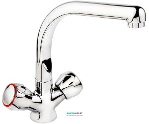 Змішувач для кухні Ukinox двухвентильний 42133-98 CR