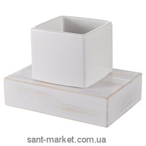 Haceka Стакан для щіток Whitewash 402202
