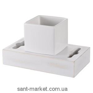 Haceka Стакан для щеток Whitewash 402204