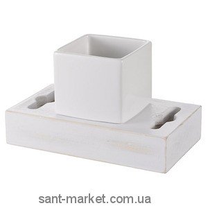 Haceka Стакан для щеток Whitewash 402204