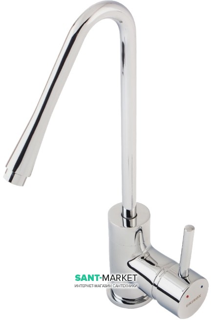 Змішувач для кухні Ukinox змішувач 7732