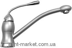 Змішувач для кухні Ukinox змішувач ретростиль матовий хром 42140 STCR