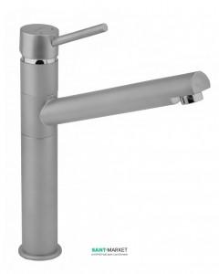 Смеситель для кухни Ukinox однорычажный матовый хром 7003 STCR