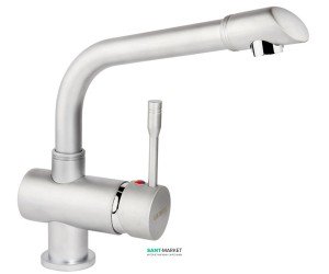 Змішувач для кухні Ukinox змішувач нержавіюча сталь 7011 SS