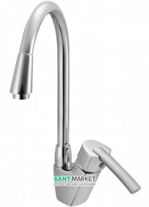 Змішувач для кухні Ukinox змішувач матовий хром 7736 ST