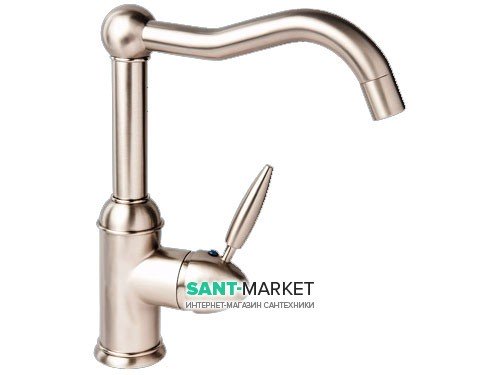 Змішувач для кухні Ukinox змішувач ретростиль сатин-нікель 7781 S.N