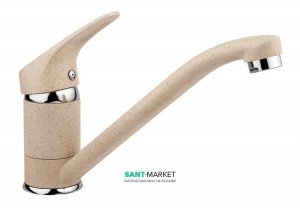 Змішувач для кухні Ukinox змішувач бежевий граніт 7782 AV