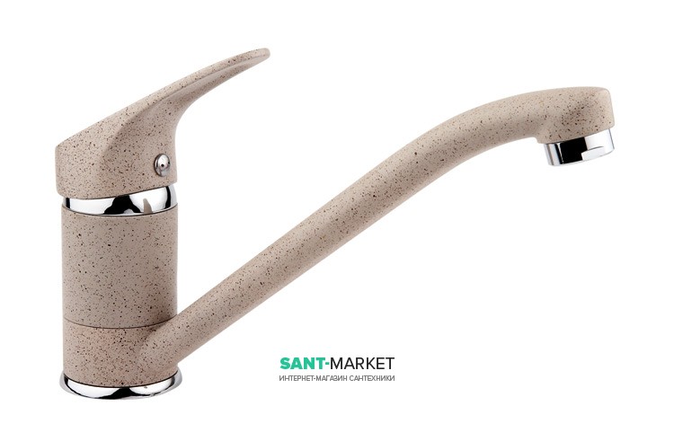 Змішувач для кухні Ukinox змішувач бежевий граніт 7782 SB