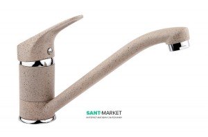 Змішувач для кухні Ukinox змішувач бежевий граніт 7782 SB