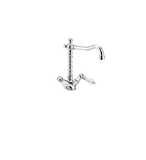 Смеситель для кухни Fiore Margot Gioielli двухрычажный ретростиль бронза 08062501 Old Bronze