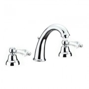 Смеситель для раковины с донным клапаном со Сваровски Fiore Gioielli хром 08062800 Chrome