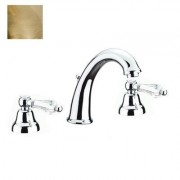 Смеситель для раковины с донным клапаном со Сваровски Fiore Gioielli бронза 08062800 Old Bronze