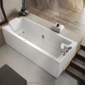 Ванна акрилова прямокутна Jacuzzi колекція Energy 180х80х57 9F43-782A Sx