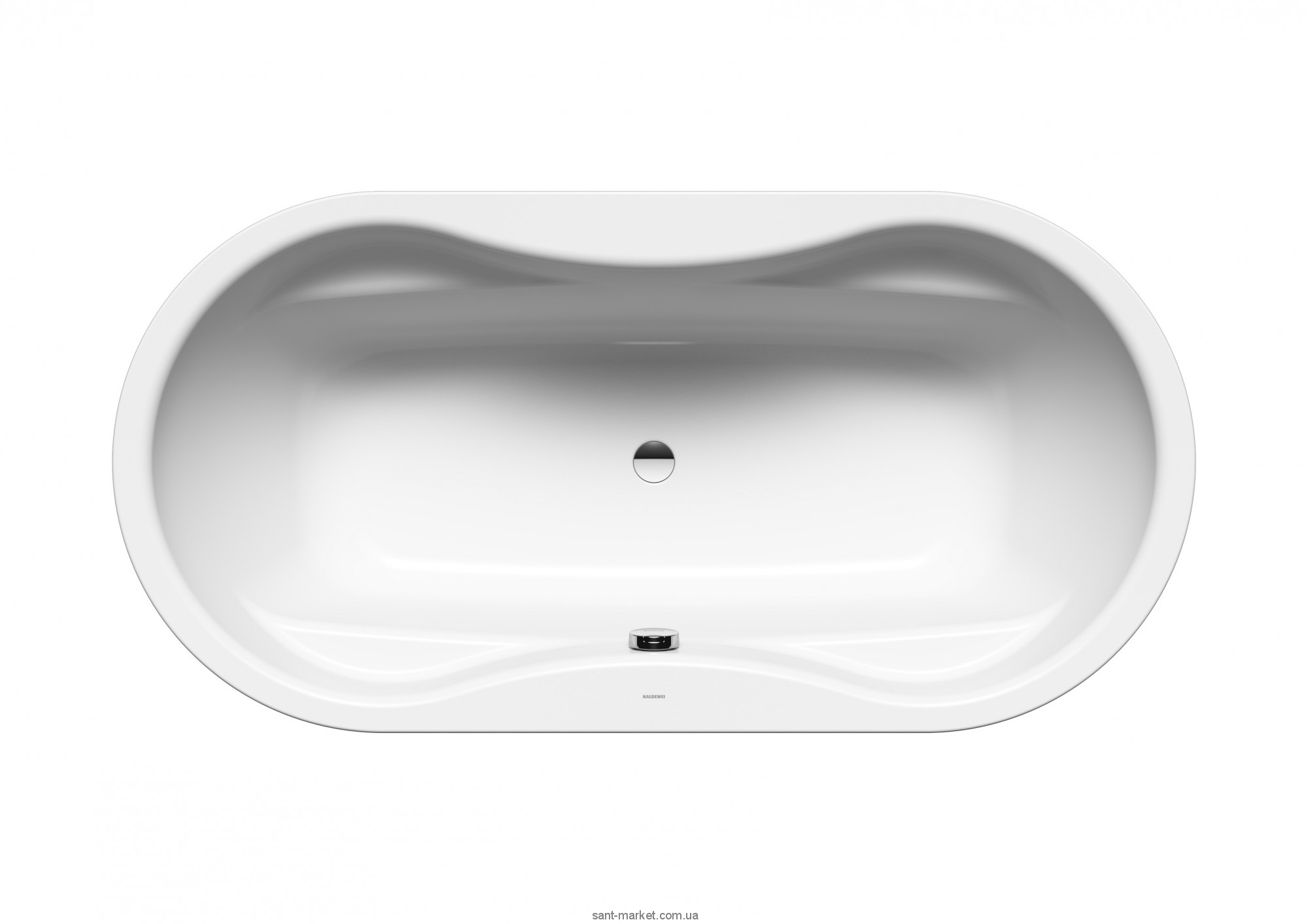 Ванна стальная отдельностоящая Kaldewei Mega Duo Oval 180х90 с облицовочными панелями mod 184-7 223848050001