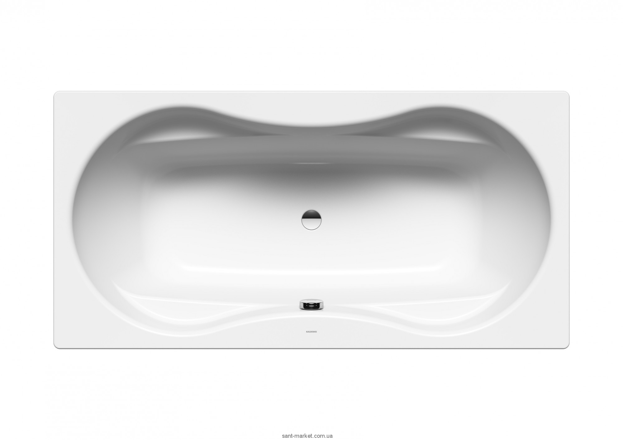 Ванна сталева вбудована Kaldewei Megaform прямокутна 180x90 біла 223400013001