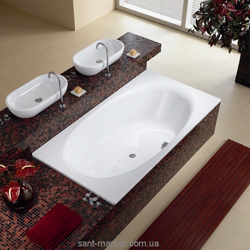 Ванна стальная встраиваемая Kaldewei Ellipso Duo 190x100 mod 230 286000010001