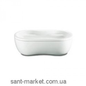 Ванна стальная отдельностоящая Kaldewei Mega Duo Oval 180х90 белая mod 184-1 223800013001