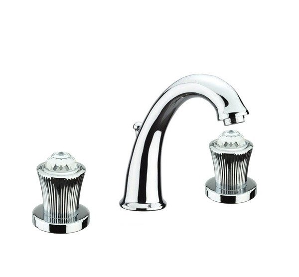 Змішувач для раковини з донним клапаном з Сваровскі Fiore Margot Venere-Sky хром 12062800 Chrome