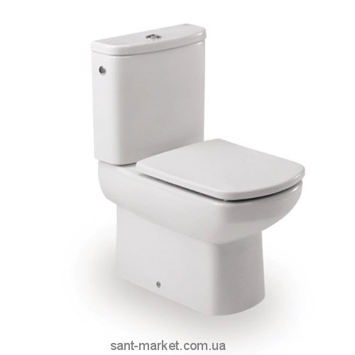 Унітаз підлоговий компакт Roca колекція Dama Senso A34951500W + Сидіння