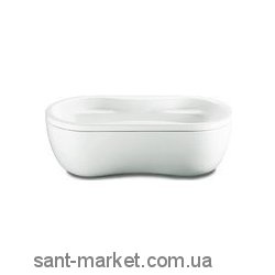 Ванна стальная отдельностоящая Kaldewei Mega Duo Oval 180х90 белая mod 184-1 223800013001