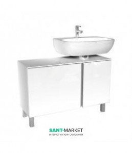 Тумба под раковину Kolo Domino XL левая или правая напольная 96х46х51.7 белая 89405000