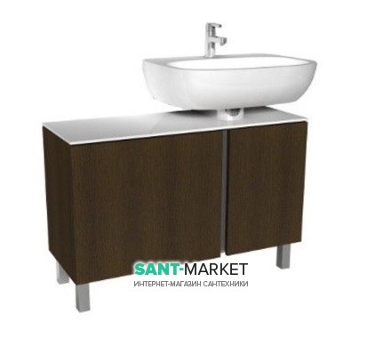 Тумба под раковину Kolo Domino XL левая напольная 96х46х51.7 венге 89406000
