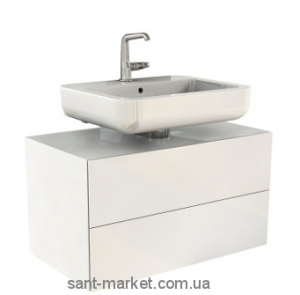 Тумба під раковину Kolo Domino Premium підвісна 90х47.7х50 білий глянець 89369000