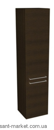 Kolo DOMINO фасад верхний к шкафчику боковому  высокому  правому  с корзиной 37 x 160 x 34 см  венг
