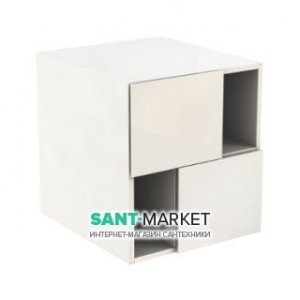 Тумба під раковину Kolo Domino Premium підвісна 45х47.7х50 білий глянець 88387000