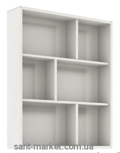 Kolo DOMINO PREMIUM шафка бічній високий 60 x 80 x 16 3 см білий глянець 88411000