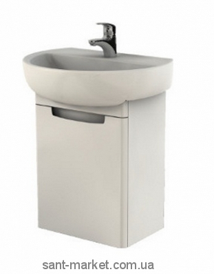 Тумба под раковину Kolo Rekord подвесная 44.5х29х58.1 белый глянец 89377000