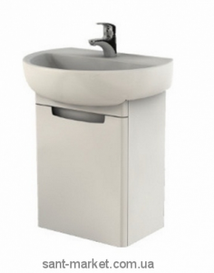 Тумба под раковину Kolo Rekord подвесная 44.5х29х58.1 белый глянец 89377000