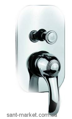 Смеситель однорычажный скрытый (встраиваемый) Fiore коллекция Jafar бронза 47CR5134 Old Bronze