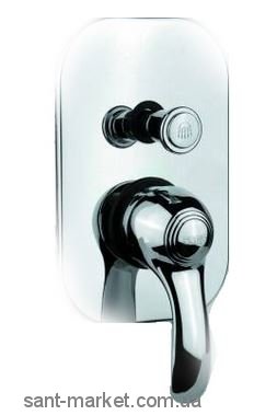 Змішувач одинважільний прихований (вбудований) Fiore колекція Jafar бронза 47CR5134 Old Bronze