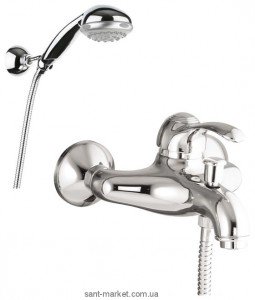 Смеситель однорычажный для ванны с душем Fiore коллекция Jafar хром 47CR5100 Chrome