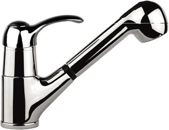 Змішувач для кухні з висувною лійкою Fiore Jafar змішувач ретростиль 47CR4010 Old Bronze