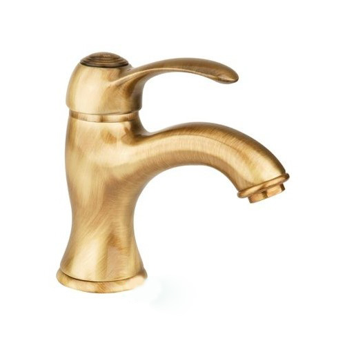 Змішувач для раковини одноважеля з донним клапаном Fiore Jafar бронза 47CR5221 Old Bronze