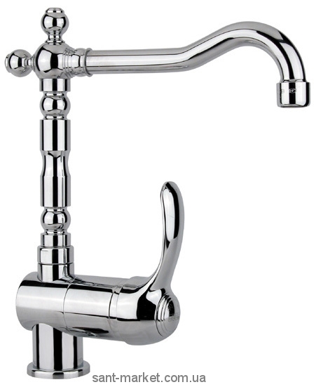 Cмеситель для кухни Fiore Jafar однорычажный ретростиль 47CR5414 