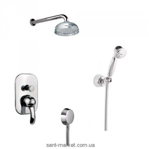 Fiore Jaffar Imperial Смеситель скрытого монтажа для душа с душем 83CR5138 Chrome