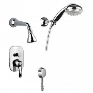 Fiore Jaffar Sky Смеситель скрытого монтажа для душа 84CR5135 Old Bronze