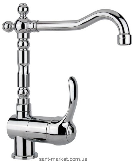 Cмеситель для кухни Fiore Jafar однорычажный ретростиль 47CR5414 