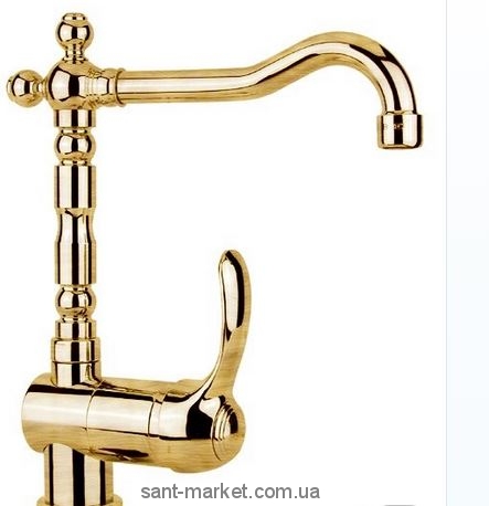 Змішувач для кухні Fiore Jafar змішувач ретростиль золото 47CR5414 Gold