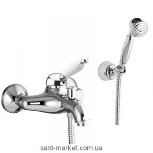 Смеситель однорычажный для ванны с душем Fiore коллекция Jafar Imperial хром 83CR5103 Chrome